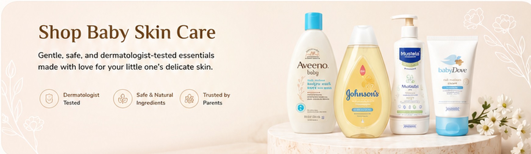 Shop Baby Skin Care — gentle everyday baby skincare essentials