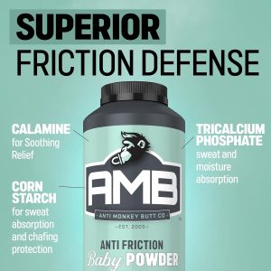 Anti Monkey Butt Baby Powder with Calamine – Talc-Free Diaper Rash & Anti-Chafing Relief – Cornstarch Formula for Itch & Moisture Protection – Hypoallergenic, HSA-FSA Eligible - 3