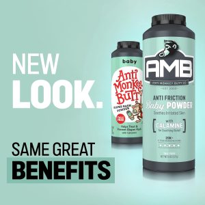 Anti Monkey Butt Baby Powder with Calamine – Talc-Free Diaper Rash & Anti-Chafing Relief – Cornstarch Formula for Itch & Moisture Protection – Hypoallergenic, HSA-FSA Eligible - 4