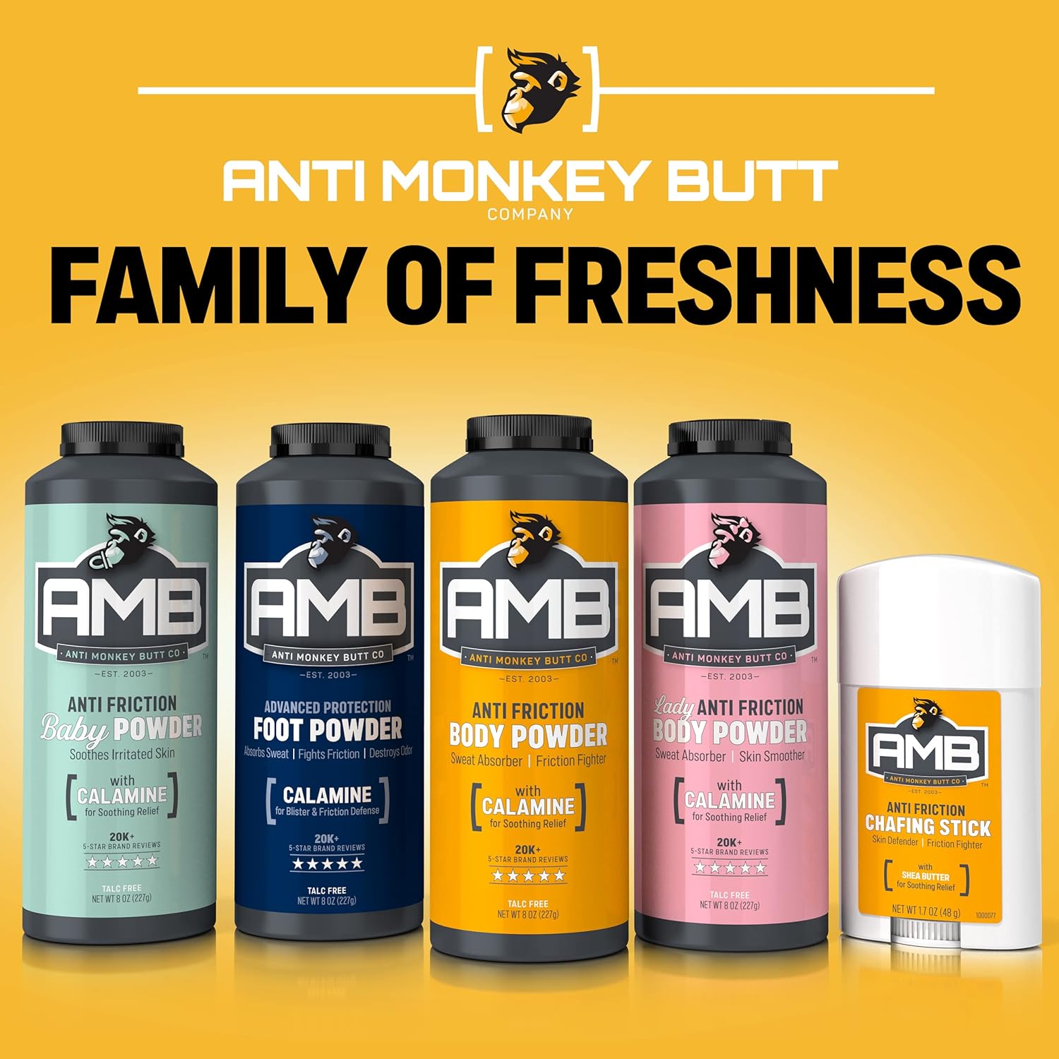 Anti Monkey Butt Baby Powder with Calamine – Talc-Free Diaper Rash & Anti-Chafing Relief – Cornstarch Formula for Itch & Moisture Protection – Hypoallergenic, HSA-FSA Eligible - 8