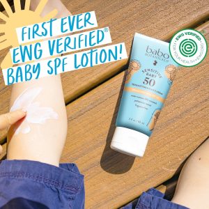 Babo Botanicals Sensitive Baby Mineral Sunscreen Lotion SPF50 - Natural Zinc Oxide - Face & Body - Fragrance-Free - Water-Resistant - EWG Verified - Vegan - Extra Sensitive Skin - For Babies & Kids - 2