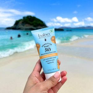 Babo Botanicals Sensitive Baby Mineral Sunscreen Lotion SPF50 - Natural Zinc Oxide - Face & Body - Fragrance-Free - Water-Resistant - EWG Verified - Vegan - Extra Sensitive Skin - For Babies & Kids - 7