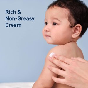 CeraVe Baby Cream, Gentle Moisturizing Cream with Ceramides, Fragrance, Paraben, Dye & Phthalates Free, Rich & Non-Greasy Feel, Gentle Baby Skin Care, 8 Ounce - 2