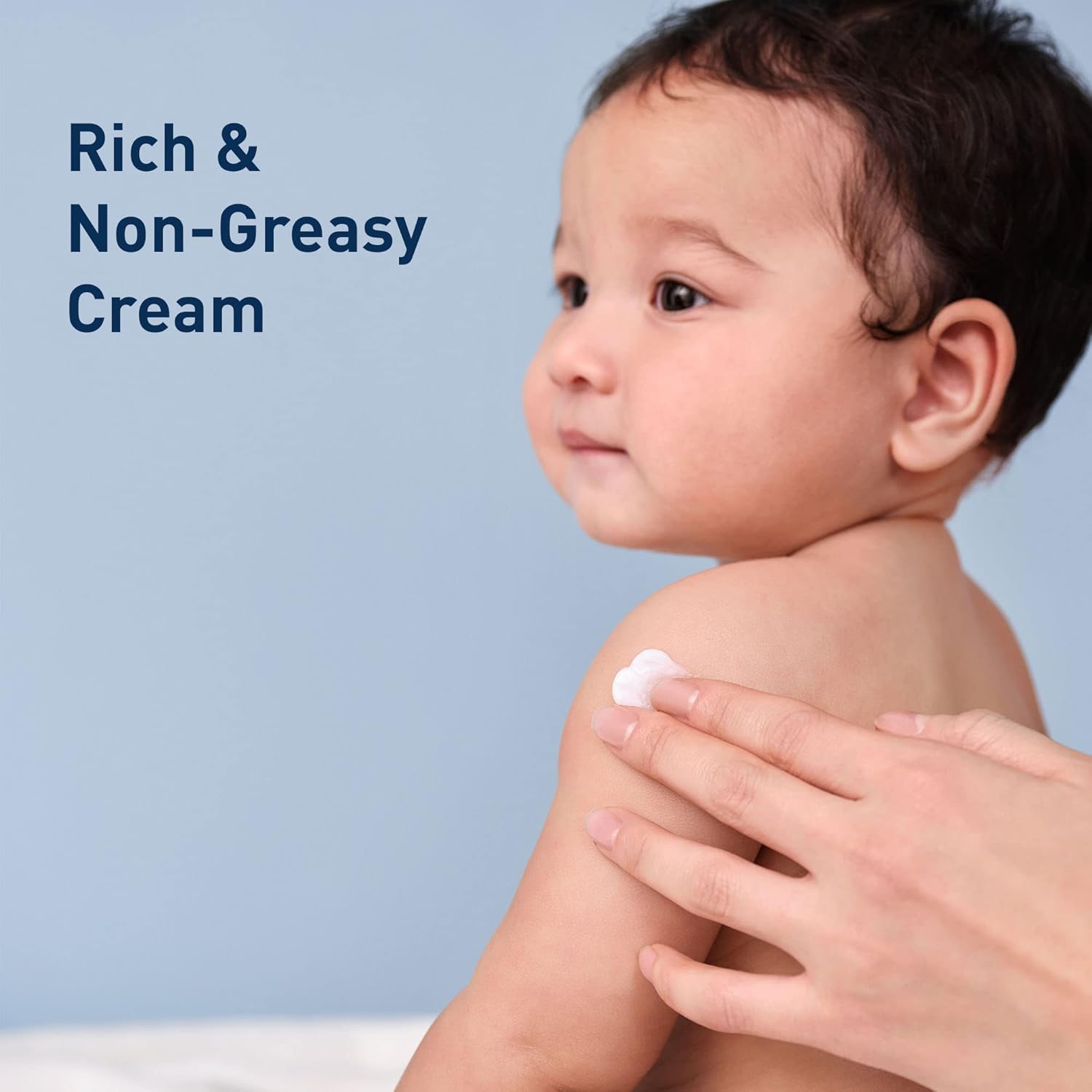 CeraVe Baby Cream, Gentle Moisturizing Cream with Ceramides, Fragrance, Paraben, Dye & Phthalates Free, Rich & Non-Greasy Feel, Gentle Baby Skin Care, 8 Ounce - 2