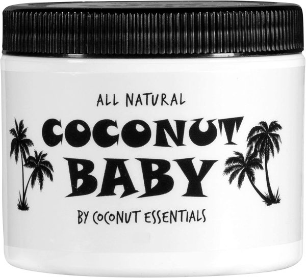 Coconut Baby Oil for Hair & Skin Care, Natural & Organic, Coconut Oil for Cradle Cap, and Infant Scalp Relief, Hair Oil for Adult and Newborn, Sensitive Skin Moisturizer, Unscented - 2 fl oz - 1