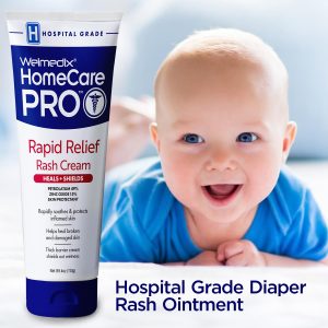 HomeCare PRO Rapid Relief Adult Diaper Rash Cream – Extra Thick, Moisturizing Barrier Cream for Incontinence and Healing-Zinc Oxide - 8