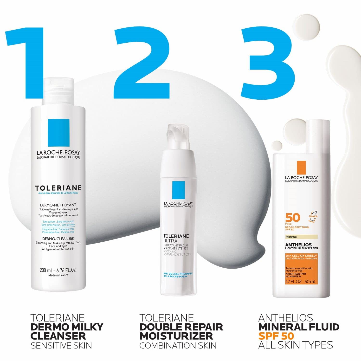 La Roche-Posay Anthelios Kids Gentle Lotion Sunscreen SPF 50, Broad Spectrum SPF + Antioxidants, Sunscreen For Kids, Octinoxate & Oxybenzone-Free, Pediatrician Tested, Non Comedogenic, Oil Free - 8