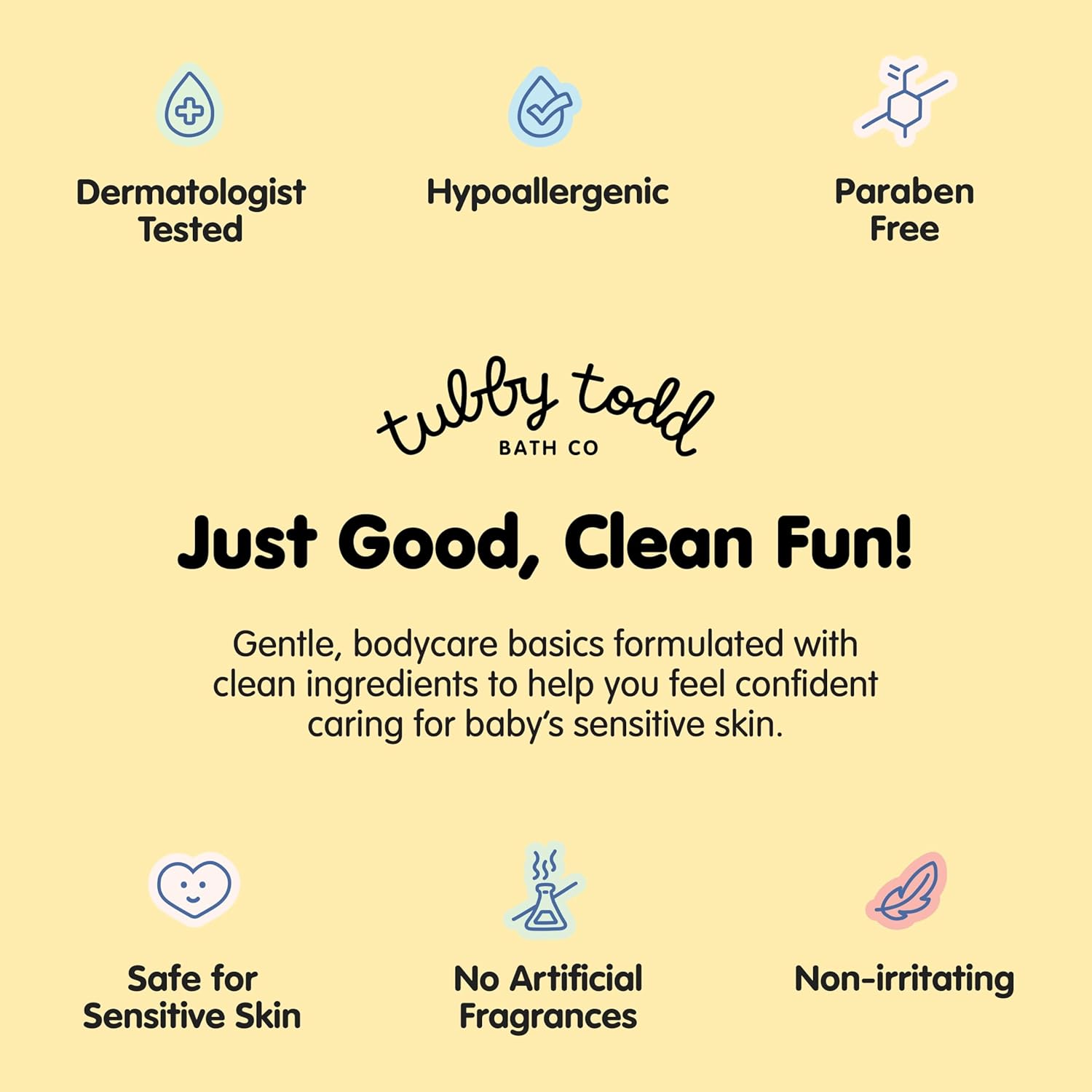 TUBBY TODD All Over Ointment - Baby Eczema Cream - Everyday Multi-Purpose Baby Skin Relief Cream - Sensitive Skin, Dry Skin & Irritation - Steroid & Gluten Free - Fragrance Free, 2 Pack 3.5oz & 8oz - 8