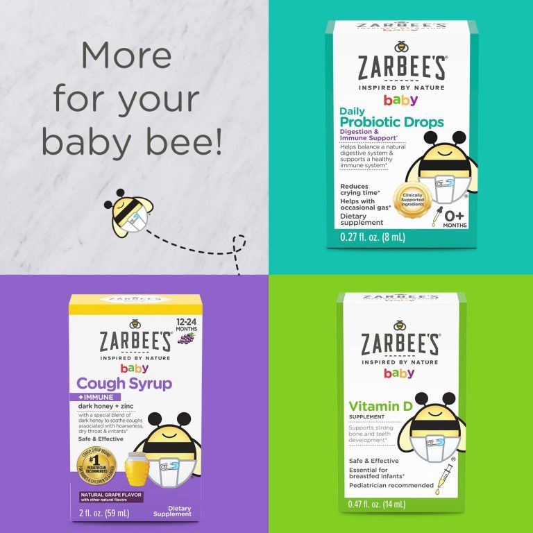 Zarbee's Baby Massage Oil, Calming and Soothing with Lavender and Chamomile to Help Sleep, 4oz Bottle