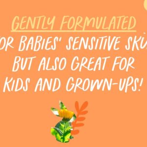 BABO Botanicals Sensitive Baby Fragrance-Free Daily Hydrating Baby Lotion - Shea Butter & Jojoba Oil - for Body & face - for Babies, Kids & Adults with Sensitive Skin - EWG Verified - Vegan - 6