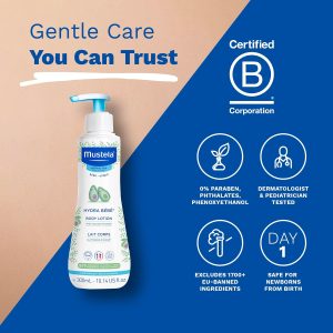 Mustela Hydra Bebe Body Lotion - Daily Moisturizing Baby Lotion with Natural Avocado, Jojoba & Sunflower Oil – Various Sizes - 6