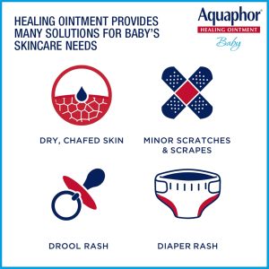 Aquaphor Baby Healing Ointment Advanced Therapy Skin Protectant, Dry Skin and Diaper Rash Ointment, Holiday Baby Gifts, 7 Oz Tube - 5