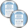 Dr. Bronner's - Organic Magic Balm - Baby Unscented, Made with Organic Beeswax & Hemp Oil, Moisturizes & Soothes Hands, Face & Body - 1