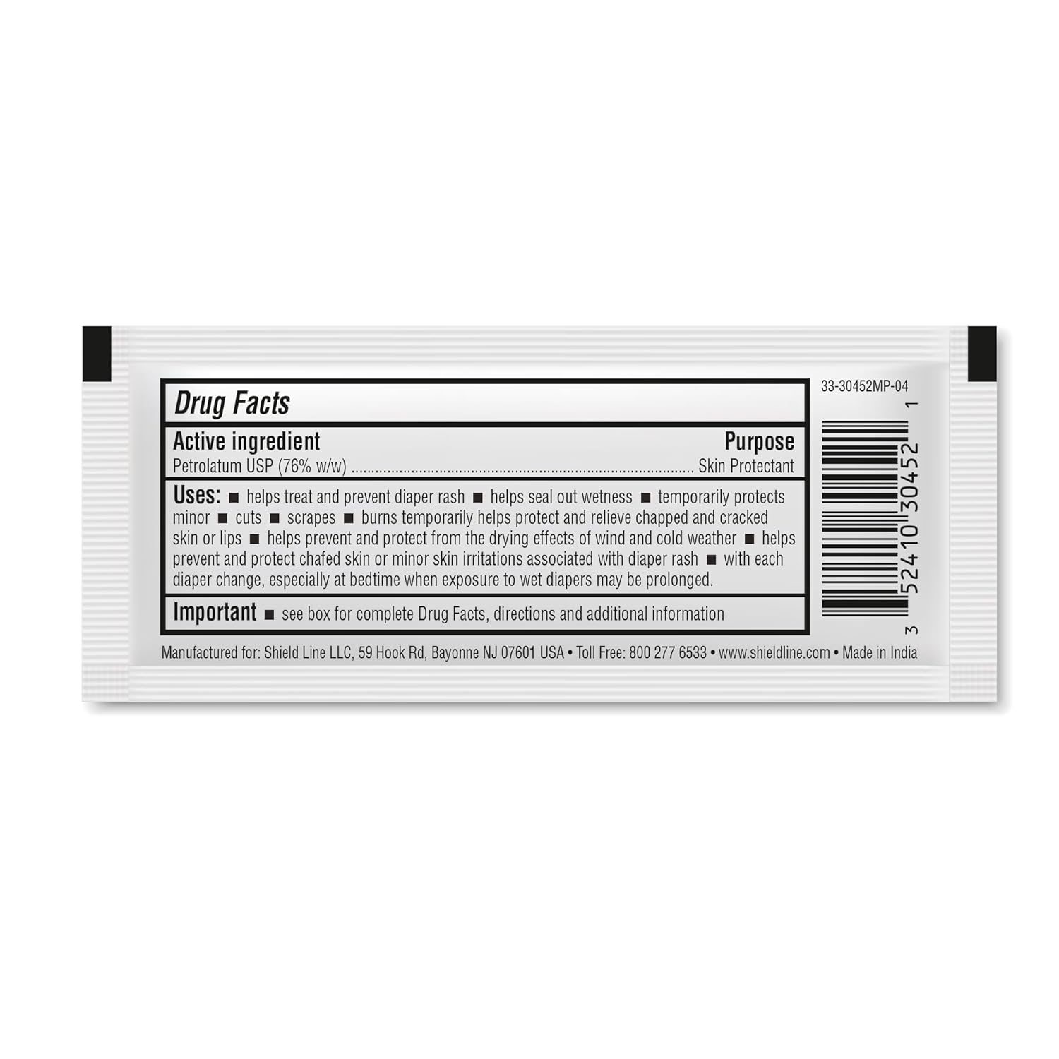 MED PRIDE Vitamins A&D Ointment Packets for Skin Relief -Vitamin A & D Skin Protectant Ointment, 5g Packets, 144-Count, for Body Chaffing, Diaper Rash, Cuts, Dry-Cracked Hands-Feet-Face - 6