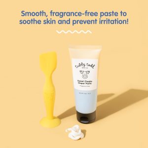 TUBBY TODD Sweet Cheeks Diaper Paste - Diaper Rash Cream with 14% Zinc Oxide - Hypoallergenic - For Soothing and Protecting Sensitive Skin - 2 Pack, 4oz & 7.9oz - 3