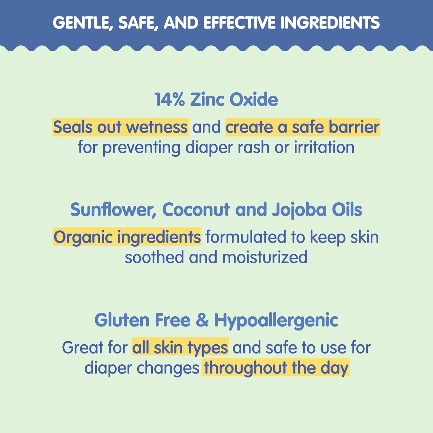 TUBBY TODD Sweet Cheeks Diaper Paste - Diaper Rash Cream with 14% Zinc Oxide - Hypoallergenic - For Soothing and Protecting Sensitive Skin - 2 Pack, 4oz & 7.9oz - 4