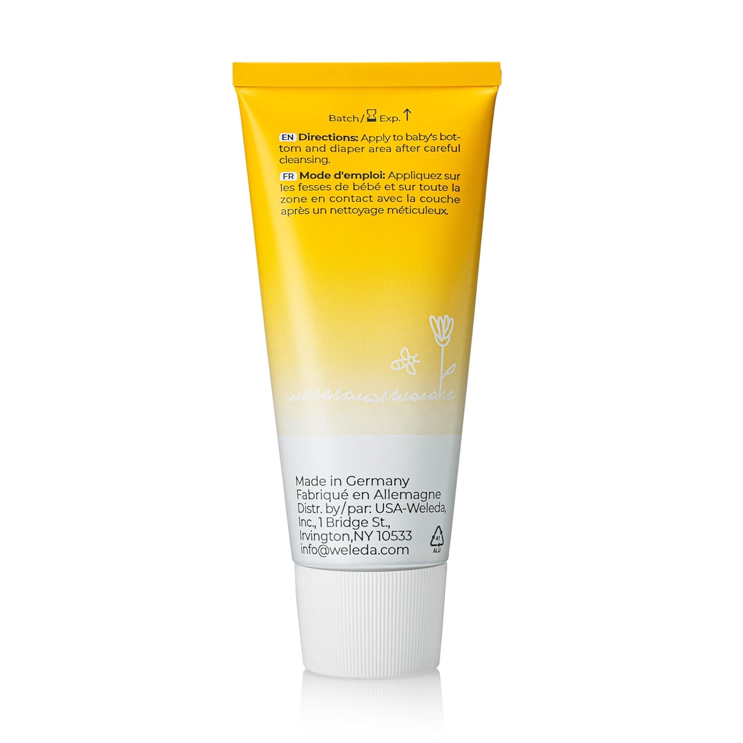 Weleda Baby Calendula Diaper Cream, 2.8 Fluid Ounce, Plant Rich Protection with Calendula, Chamomile, Sweet Almond Oil, Lanolin and Zinc Oxide - 2