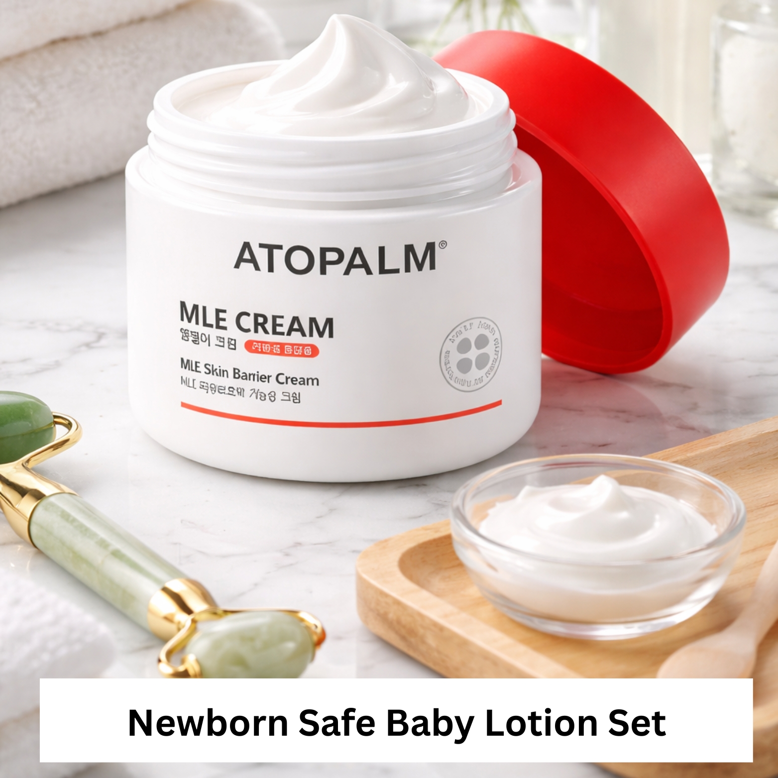 Newborn-Safe Baby Lotion Set