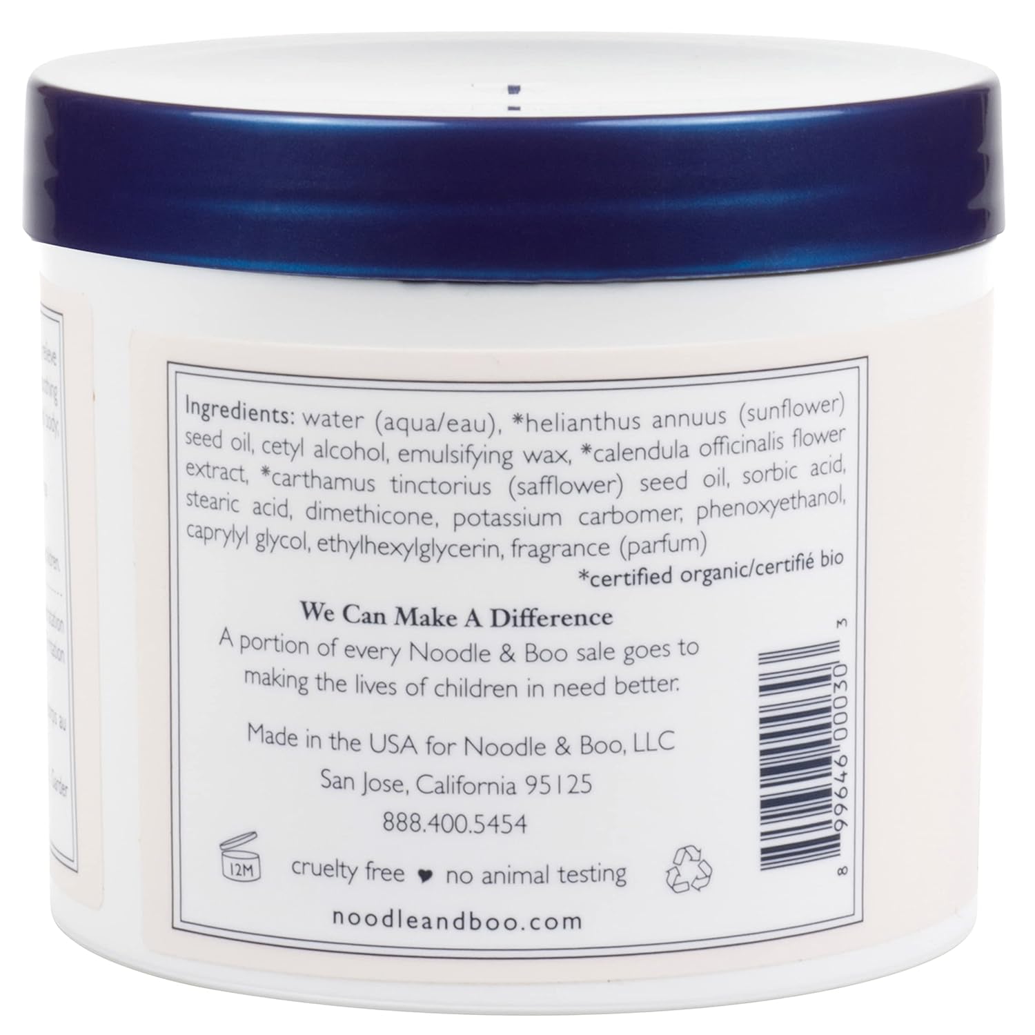 Noodle & Boo Baby Balm For Face And Body, Hypoallergenic And Natural Baby Skin Care With Organic Calendula For Sensitive Skin, Pediatrician And Dermatologist-Tested - 2