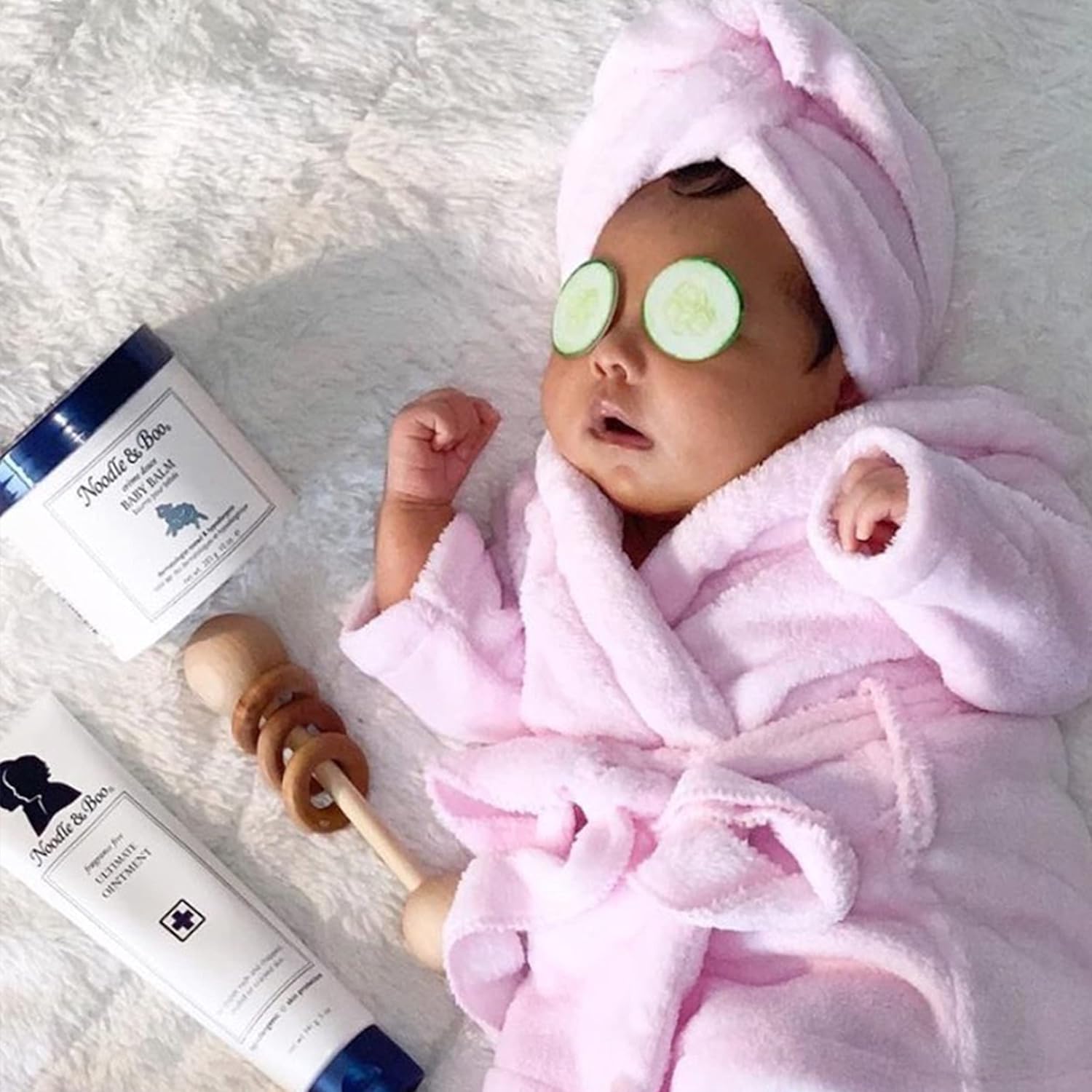 Noodle & Boo Baby Balm For Face And Body, Hypoallergenic And Natural Baby Skin Care With Organic Calendula For Sensitive Skin, Pediatrician And Dermatologist-Tested - 3