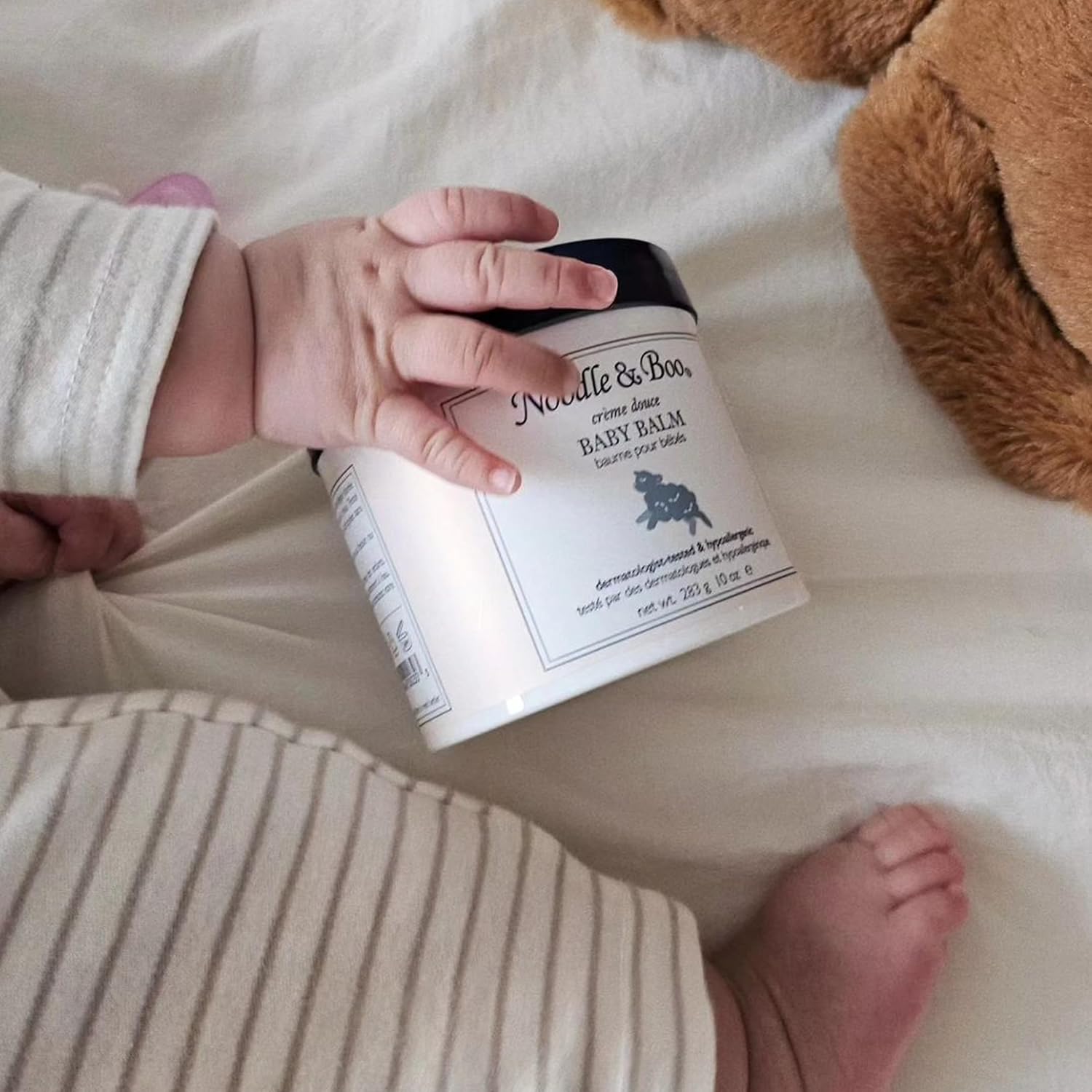 Noodle & Boo Baby Balm For Face And Body, Hypoallergenic And Natural Baby Skin Care With Organic Calendula For Sensitive Skin, Pediatrician And Dermatologist-Tested - 5