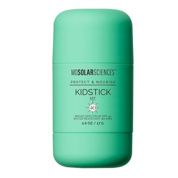 MDSolarSciences Mineral KidStick SPF 40 - Gentle Sunscreen Stick for Kids - Zinc Oxide, Vitamins C & E - Easy Glide On, Broad-Spectrum, Fragrance-Free, Mess-Free Sun Protection - 0.6 oz - 1