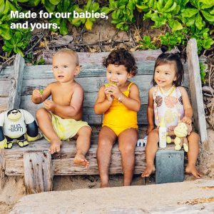 Sun Bum Baby Bum Mineral SPF 50 Sunscreen Stick - Hawaii 104 Act Compliant - UVA-UVB Face and Body Protection - Unscented for Sensitive Skin - Travel Size - 0.45 Oz - 8
