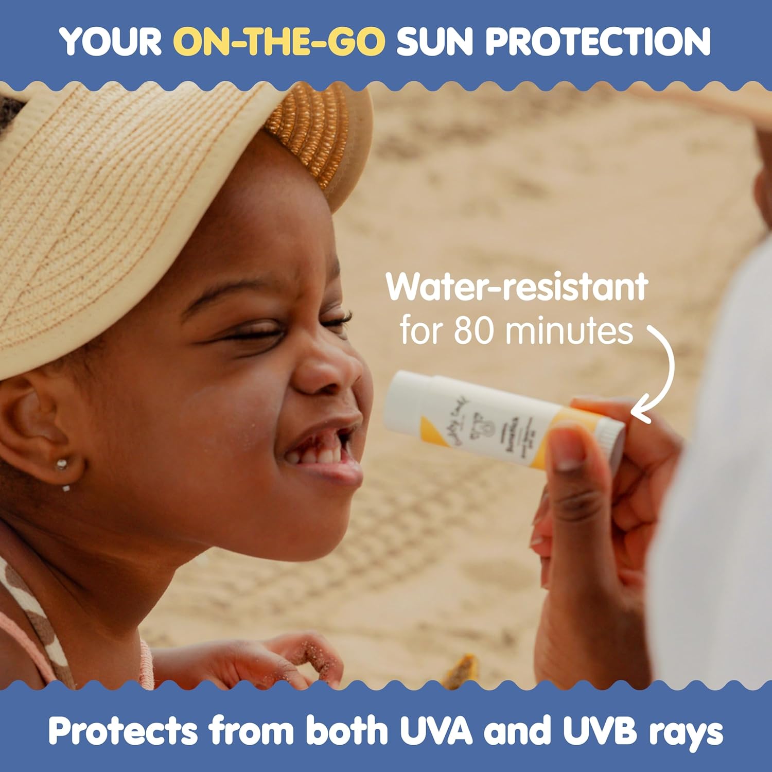 TUBBY TODD Mineral Sunstick - Broad Spectrum SPF 30 Sunscreen for Kids - Water-Resistant Stick Sunscreen for Body & Face - Safe for Sensitive Skin - 2 Pack, 0.5 oz - 2