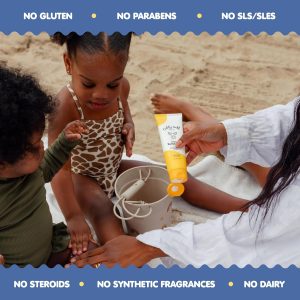 Tubby Todd Face and Body Mineral Protection Sunscreen Kit for Baby, Toddler and Kids - The Sun Bundle - Sunscreen Lotion 4 Fl Oz, Sunscreen Spray 6 Fl Oz and Sunstick 0.5 Oz - Fragrance-Free - 5