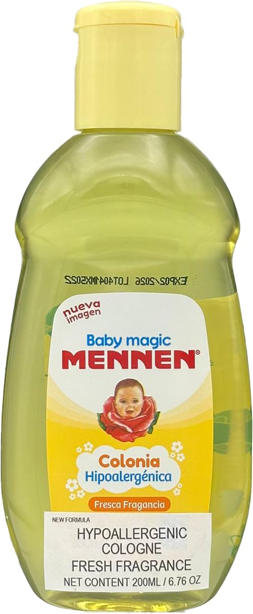 Baby Magic 2 Mennen Cologne 6.76 Fl Oz (2 Colonias Mennen Para Bebe 200 Ml) - Image 4
