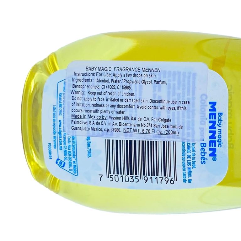 Baby Magic 2 Mennen Cologne 6.76 Fl Oz (2 Colonias Mennen Para Bebe 200 Ml)