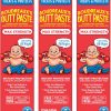 Boudreaux’s Butt Paste Max Strength Diaper Rash Cream for Baby, Ointment With Zinc Oxide, 4 oz Tubes, 3 Pack - 1
