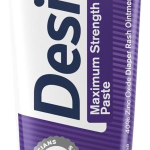 Desitin Maximum Strength Baby Diaper Rash Cream, 40% Zinc Oxide, Hypoallergenic No Added Parabens & Dyes, Protects & Relieves Baby’s Skin for Up to 12 Hours, Prevents Diaper Rash, 4.8 oz Tube - 1