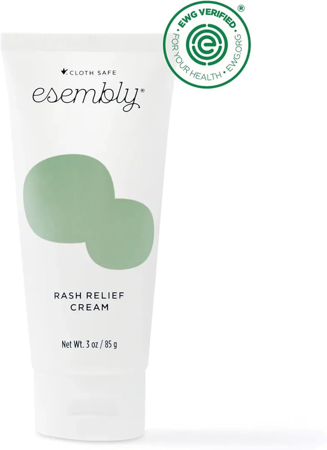 Esembly Rash Relief Cream, Organic and Cloth Friendly Zinc Oxide Barrier Cream, Soothes and Heals Diaper Rash, Natural Aid for Baby Bottom Discomfort, 3oz - Image 6