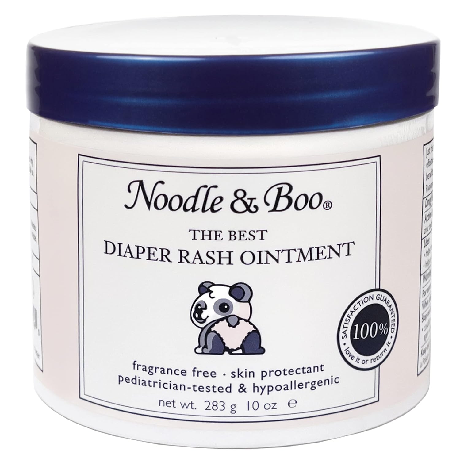 Noodle & Boo The Best Diaper Rash Ointment, Multi Purpose Baby Skin Care Zinc Oxide Ointment For Diaper Rash Prevention, Treatment & Relief, Fragrance Free - 1