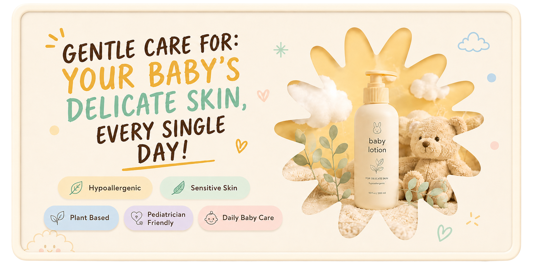 Gentle Baby Care Banner
