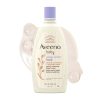 Aveeno Baby Nighttime Calming Comfort Bath, Baby Body Wash for Skin & Hair with Natural Oat Extract, Soothing Lavender & Vanilla Scent, Tear-Free Formula, No Added Parabens & Phthalates, 18 Fl Oz - 1