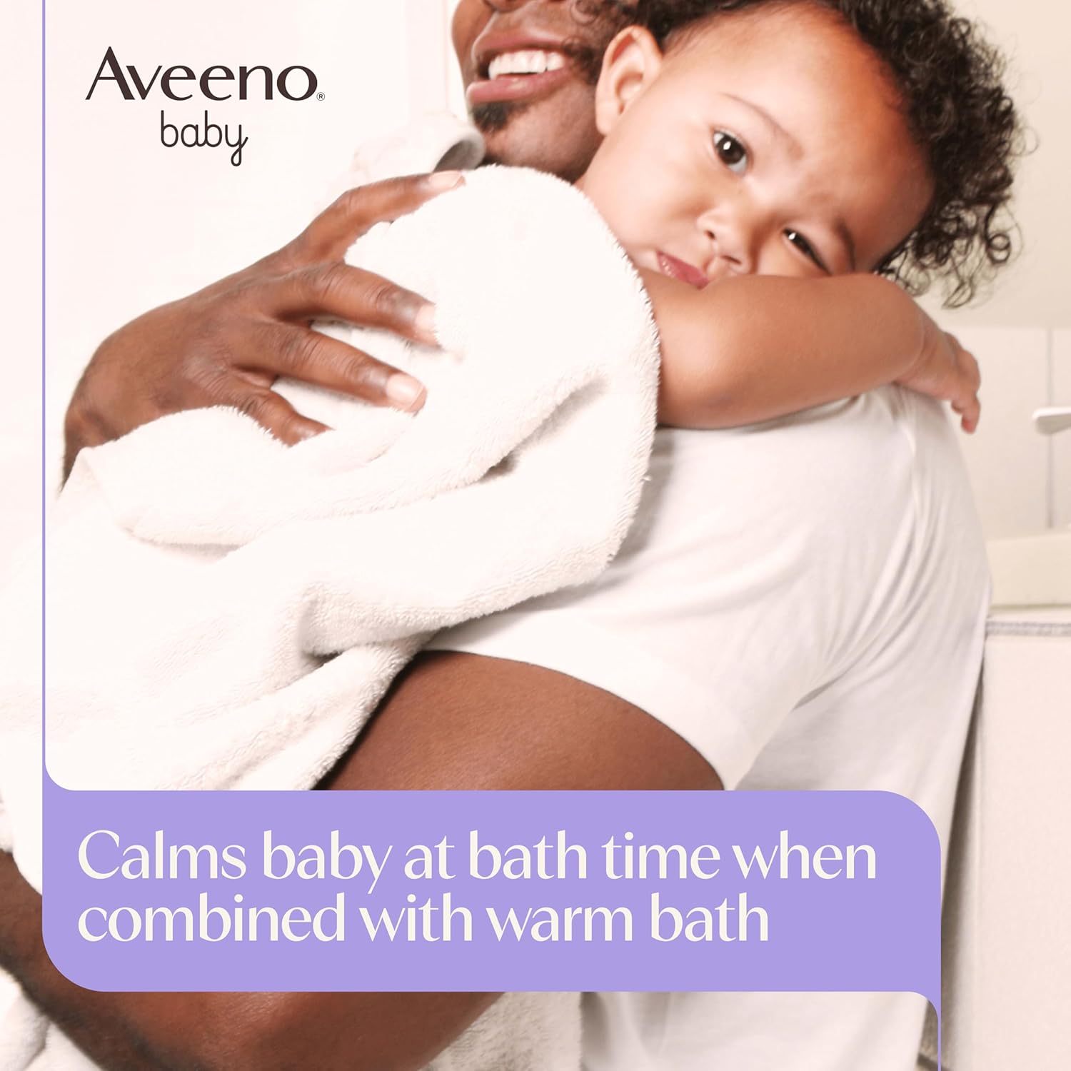 Aveeno Baby Nighttime Calming Comfort Bath, Baby Body Wash for Skin & Hair with Natural Oat Extract, Soothing Lavender & Vanilla Scent, Tear-Free Formula, No Added Parabens & Phthalates, 18 Fl Oz - Image 9
