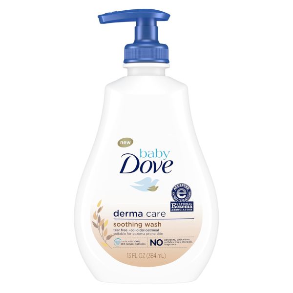 Baby Dove Derma Care Soothing Wash Skin Care with Colloidal Oatmeal Suitable for eczema prone skin 13 oz - 1