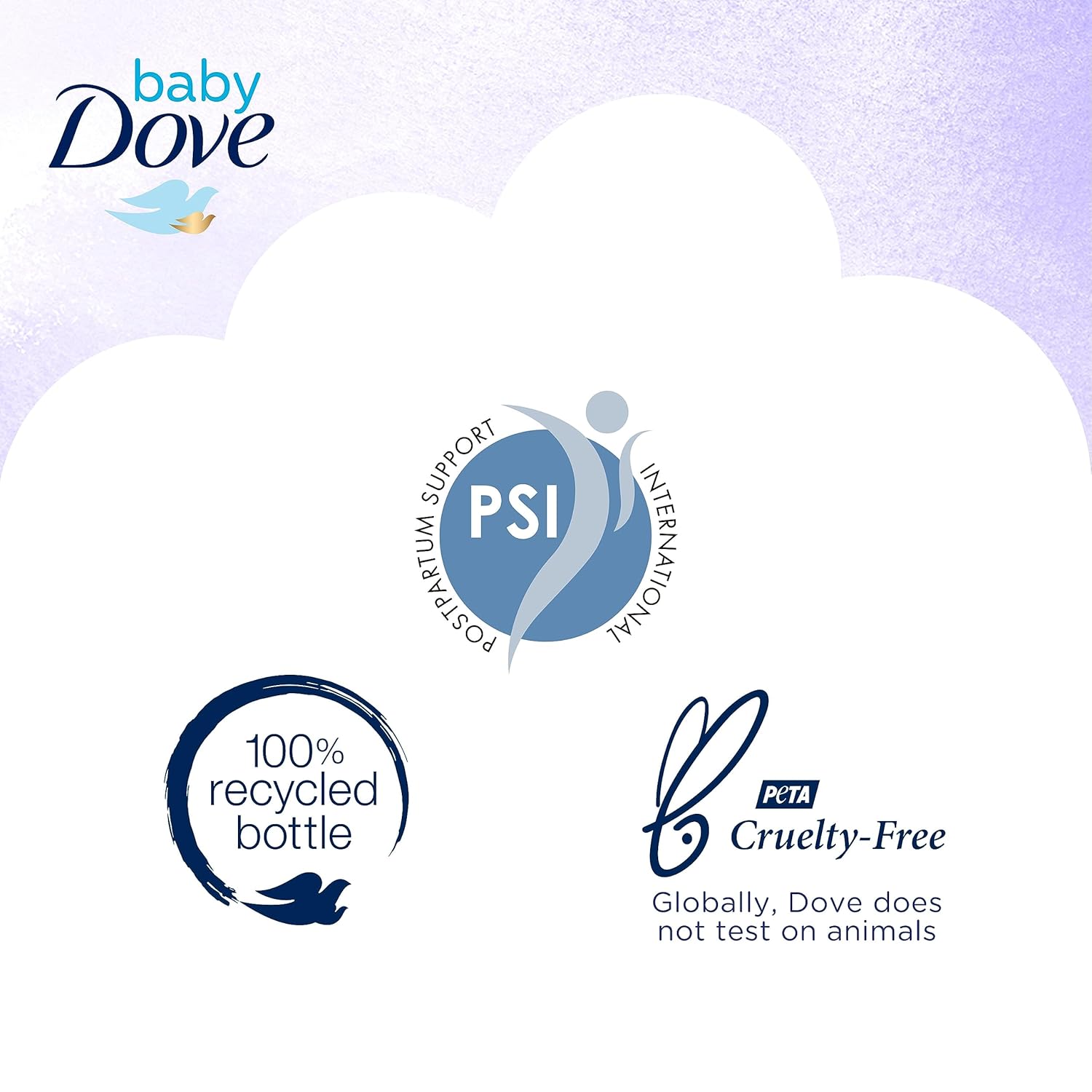 Baby Dove Sensitive Skin Care Baby Wash For a Calming Moisture Hypoallergenic and Tear-Free, Washes Away Bacteria, Chamomile, 13 Fl Oz - Image 6
