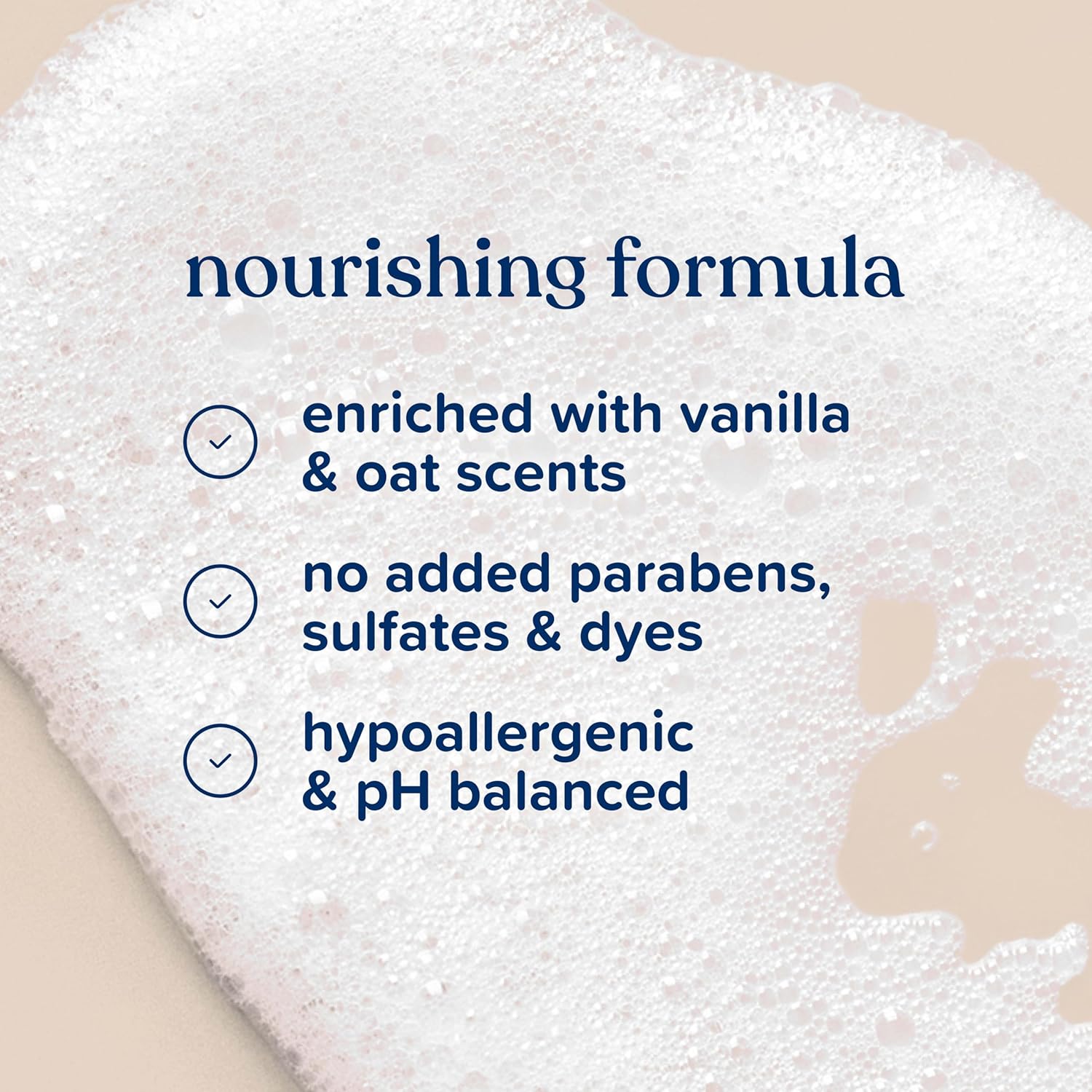 Johnson's Skin Nourishing Moisture Baby Wash, Vanilla & Oat Scents, Tear-Free, Hypoallergenic Baby Body Wash Cleanses, Protects from Dryness, & Leaves Skin Feeling Hydrated, 20.3 fl. oz - Image 6