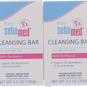 SEBAMED Baby Ultra Mild Cleansing Bar Pack of 2 - Hypoallergenic Non-irritating Cleanser with Vitamins and Amino Acids 3.5 Ounces (100g) 2pk - 1