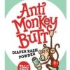 Anti Monkey Butt Baby Powder - Diaper Rash Prevention, Cornstarch & Calamine, Therapeutic Formula - 1