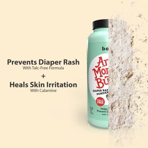 Anti Monkey Butt Baby Powder | Diaper Rash Prevention, Cornstarch & Calamine, Therapeutic Formula - Image 3