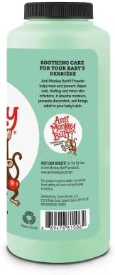 Anti Monkey Butt Baby Powder | Diaper Rash Prevention, Cornstarch & Calamine, Therapeutic Formula - Image 6