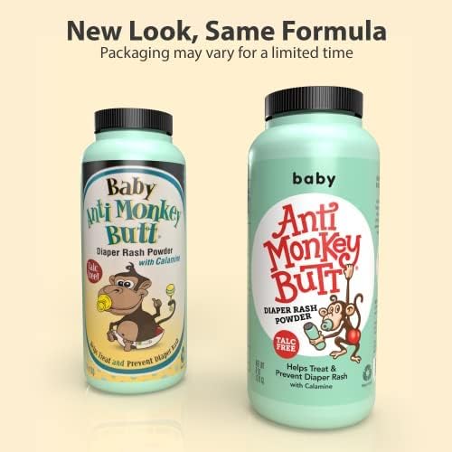 Anti Monkey Butt Baby Powder | Diaper Rash Prevention, Cornstarch & Calamine, Therapeutic Formula - Image 8