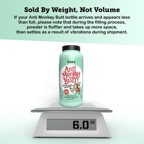 Anti Monkey Butt Baby Powder | Diaper Rash Prevention, Cornstarch & Calamine, Therapeutic Formula - Image 9