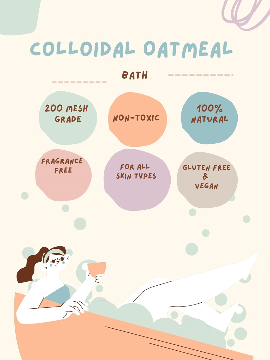 Shea Organics Organic Colloidal Oatmeal – 16 OZ | Soothing Bath & Skin Care Powder | Helps Soothe Itchy, Dry Skin | Safe for Babies & Adults | Great for Soap Making - Image 8