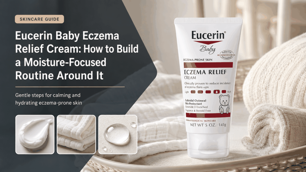 Eucerin Baby Eczema Relief Cream guide for parents choosing a gentle baby skincare routine