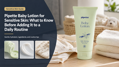 Pipette Baby Lotion for Sensitive Skin guide for parents choosing a gentle baby skincare routine